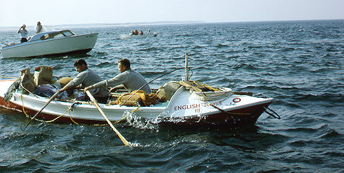 Chay Blyth and John Ridgway rowing the Atlantic